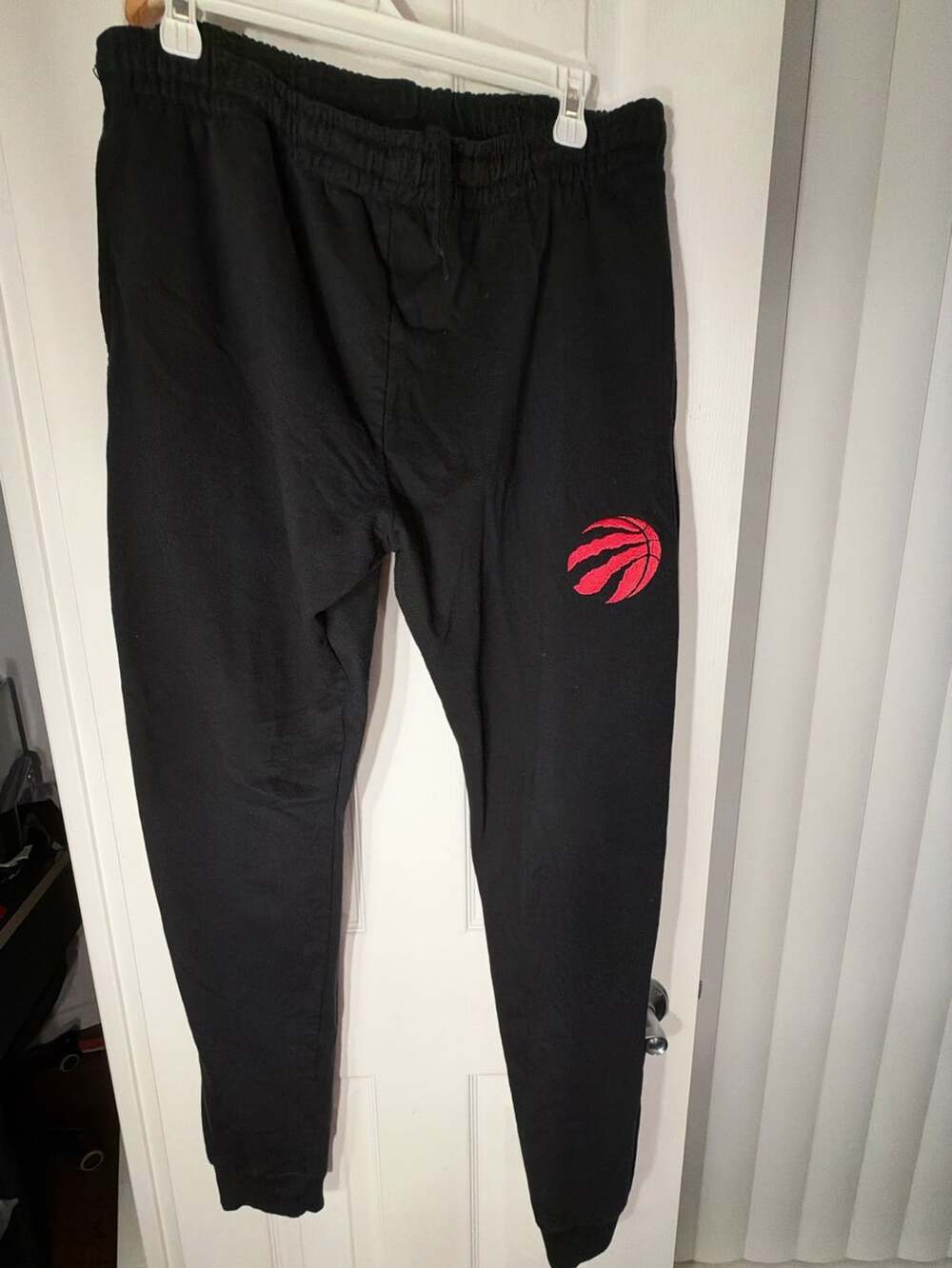 NBA Toronto Raptors Sweatpants Size L Black Joggers
